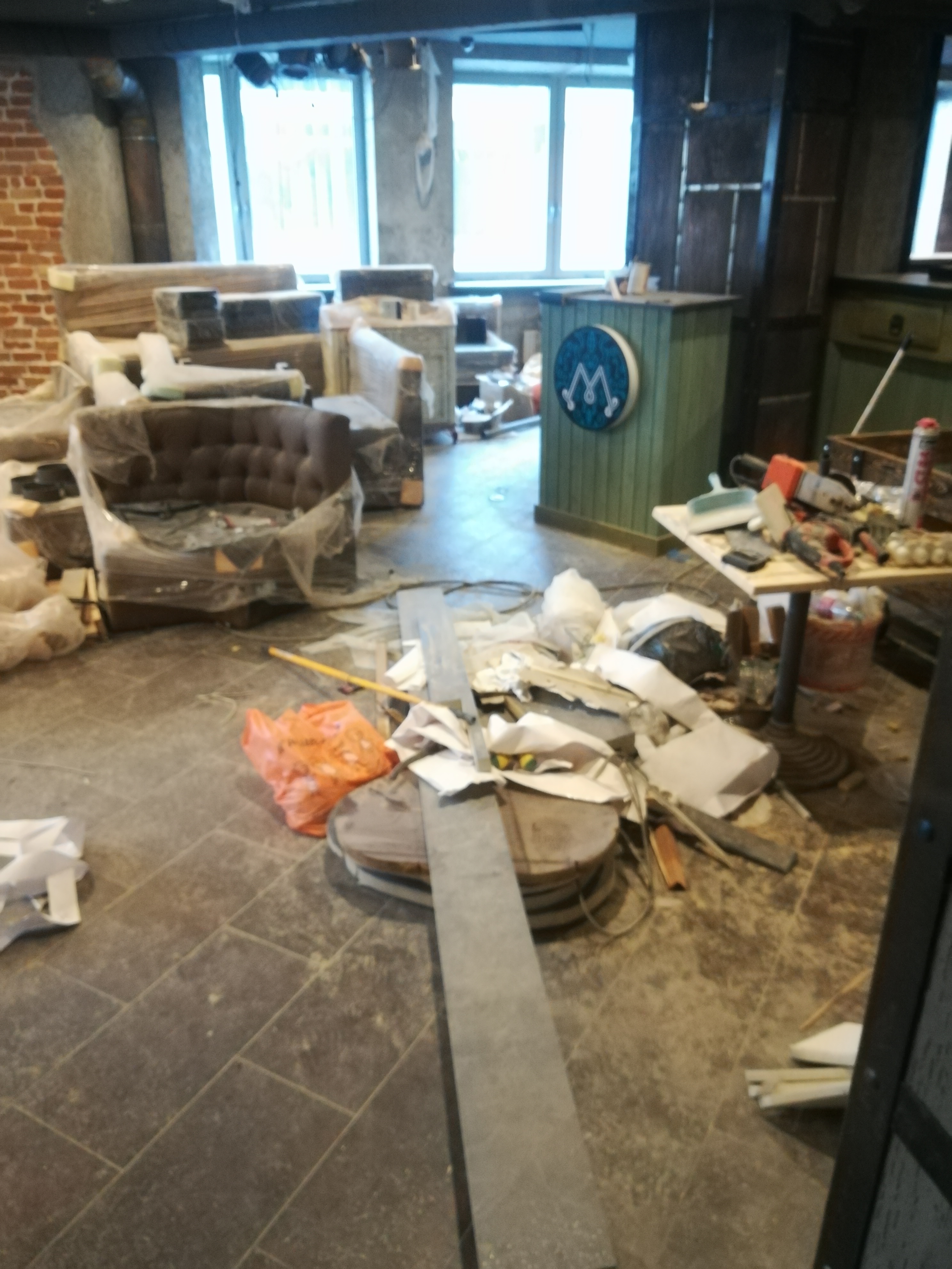 Уборка рестобара До